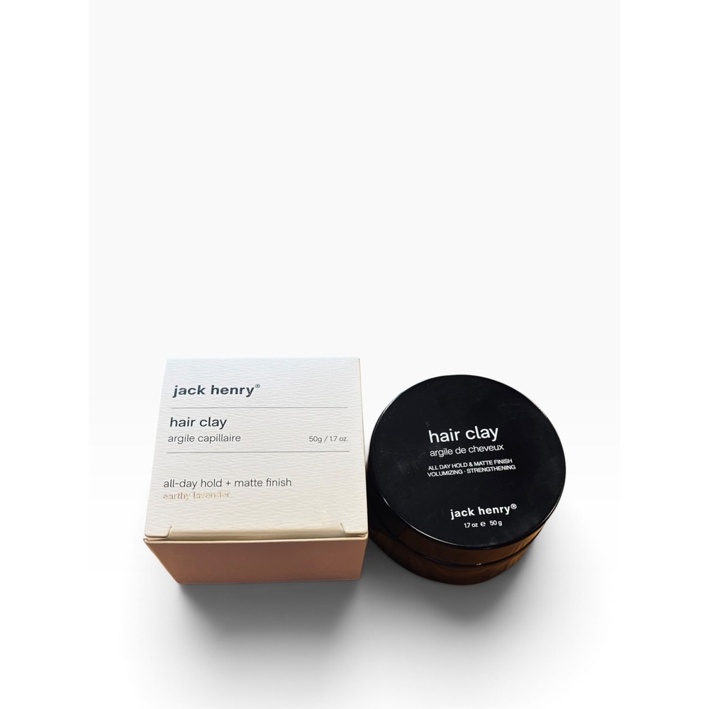 Jack Henry Hair Clay - Earthy Lavender (50g) READ